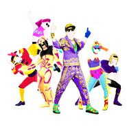 P3 on the Just Dance 2018 demo end screen