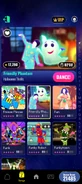 Ghostkids jdnow menu phone 2024.png (1.78 MB) Friendly Phantom on the Just Dance Now menu (2024 update, phone)