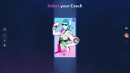Just Dance 2023 Edition coach selection screen