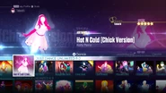 Hot N Cold no menu do Just Dance 2016