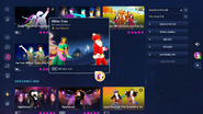 XMas Tree on the Just Dance 2023 Edition menu