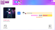 Just Dance Now scoring screen (2020 update)