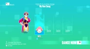 Just Dance 2020 coach selection screen (Wii)