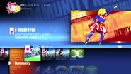 Breakfreedlccmu jd2017 menu.png (921 KB) Break Free (Community Remix) on the Just Dance 2017 menu