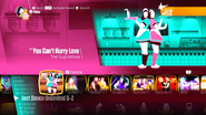 You Can’t Hurry Love on the Just Dance 2018 menu