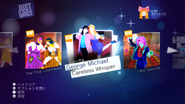 Careless Whisper on the Just Dance Wii U menu