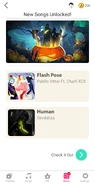 Just Dance Now release newsfeed (along with Flash Pose)