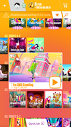 I’m Still Standing on the Just Dance Now menu (2017 update, phone)