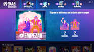 Just Dance Now coach selection screen (original, computer)