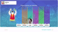 Just Dance 2020 coach selection screen (camera)