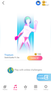 Just Dance Now coach selection screen (re-updated, phone)