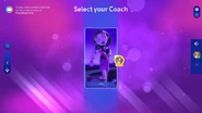 Just Dance 2026 Edition coach selection screen