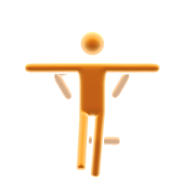 O pictograma sem a outline.