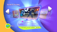 Fireflies on the Just Dance Kids 2014 menu