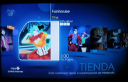 Funhouse in the Just Dance 4 store (Wii)