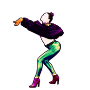 Freed from Desire on the Just Dance 2022 boot screen