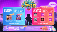 Season 2: Feel The Power schedule (Pre-reveals)