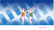 Just Dance 2019 loading screen (8th-gen)