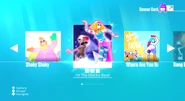 Mi Mi Mi on the Just Dance 2019 menu (7th-gen)