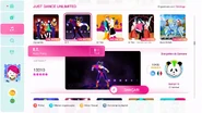 E.T. on the Just Dance 2020 menu