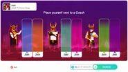 Just Dance 2020 coach selection screen