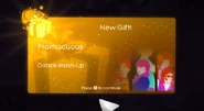 Dance Mash-Up unlock notification