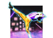 Beta coach in the Just Dance 2015 cover