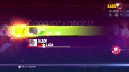 Just Dance 2017 scoring screen