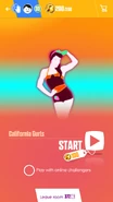 Just Dance Now coach selection screen (2017 update, phone)