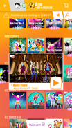 Boom Boom on the Just Dance Now menu (2017 update, phone)