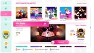John Wayne (Extreme Version) on the Just Dance 2020 menu