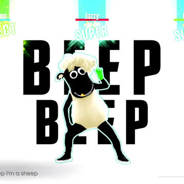 Beep Beep I M A Sheep Just Dance Wiki Fandom - beep beep im a sheep roblox id