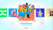 Freeze Please on the Just Dance 2020 menu (Kids Mode)