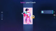 Just Dance 2023 Edition coach selection screen