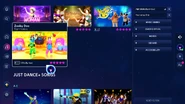 Zooby Doo on the Just Dance 2023 Edition menu