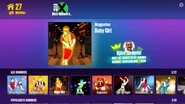 Baby Girl on the Just Dance Now menu (original, computer)