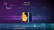 Just Dance 4 coach selection screen (Wii)