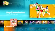 Boysboys menu.png (1.22 MB) Boys (Summertime Love) on the Just Dance 2017 menu