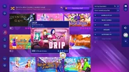 Drip jd2026 menu.png (1.75 MB) DRIP on the Just Dance 2026 Edition menu