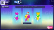 Just Dance Now coach selection screen (2024 update, computer)