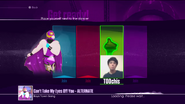 Just Dance 2017 coach selection screen