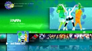 PoPiPo on the Just Dance 2017 menu