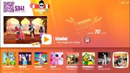 Istanbul on the Just Dance Now menu (2017 update, computer)