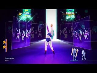 Just Dance 2022 Unlimited The Greatest by Sia