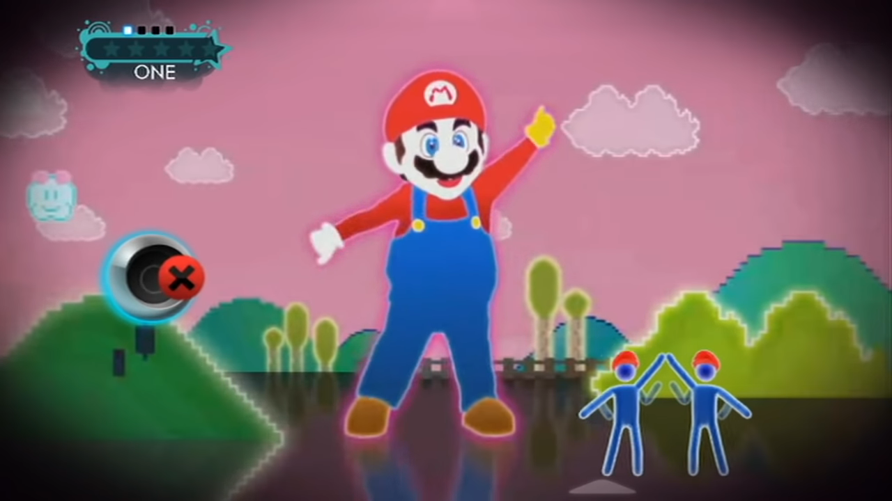 super mario just dance