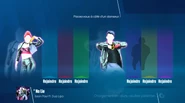 Just Dance 2018 coach selection screen (camera)