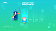 Just Dance 2020 coach selection screen (Wii)