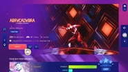 Just Dance info screen