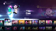 C’mon on the Just Dance 2016 menu