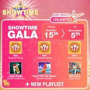 Showtime Gala details (Pre-reveal)